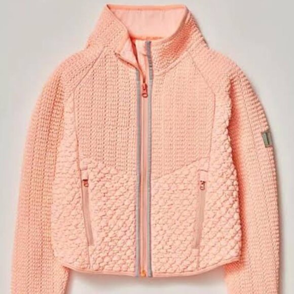 FREE PEOPLE MOVEMENT‎ Smock Show Packable Pastel Peach Run Jacket Size M NW - Picture 2 of 10